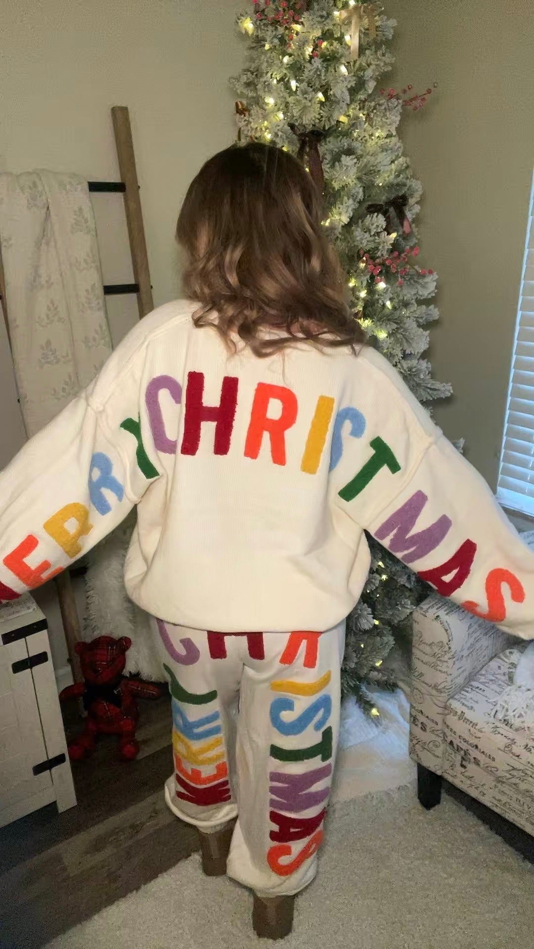 Merrier Oversized Knit Holiday Sweater