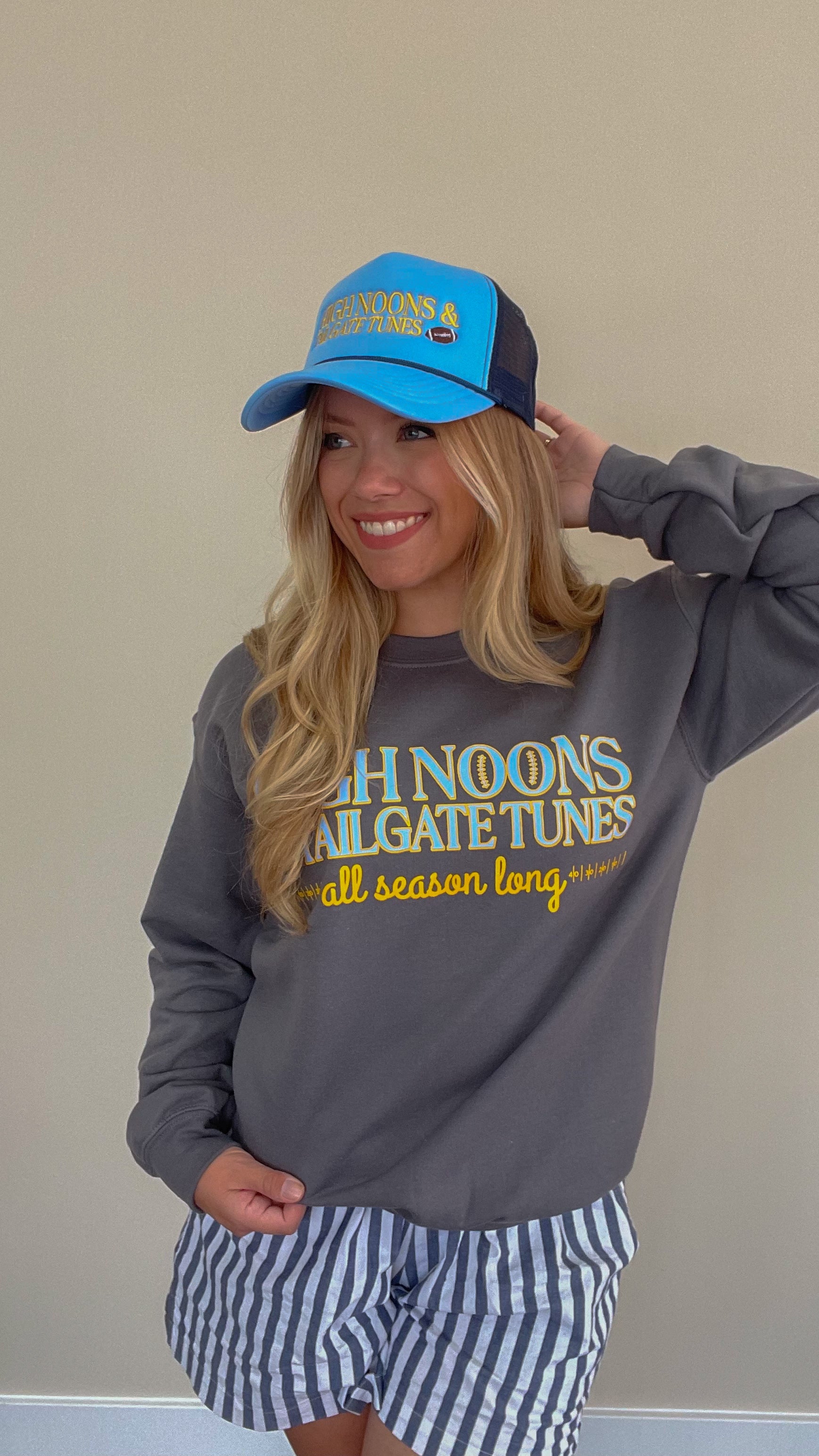 High Noons & Tailgate Tunes Crewneck Sweatshirt