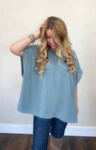 Brynne Corded Knit Tunic Top