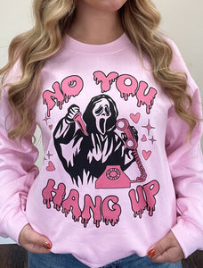 'No, You Hang Up' Ghostface Crewneck Sweatshirt