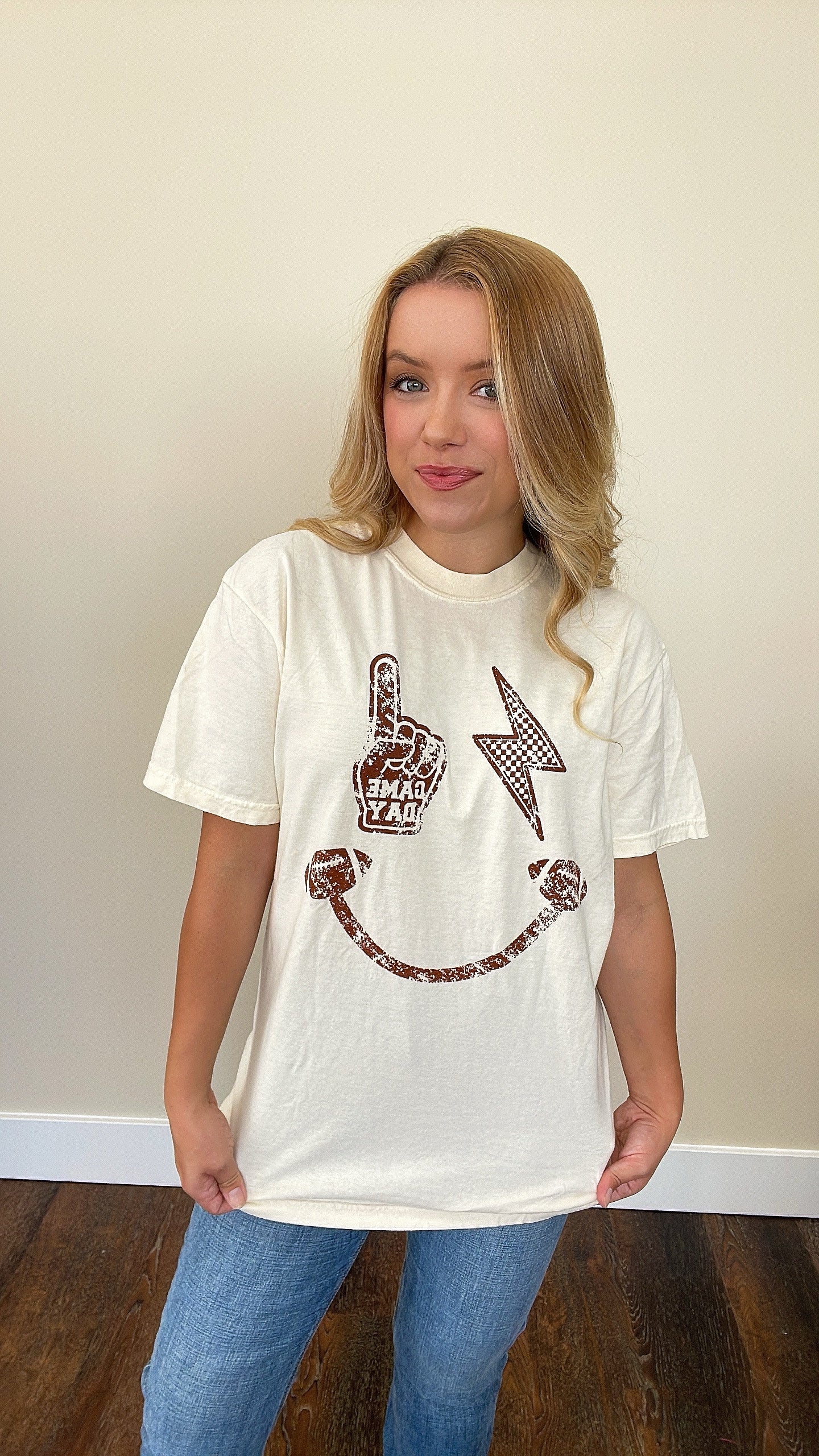 Smile! It’s Game Day! Graphic Tee