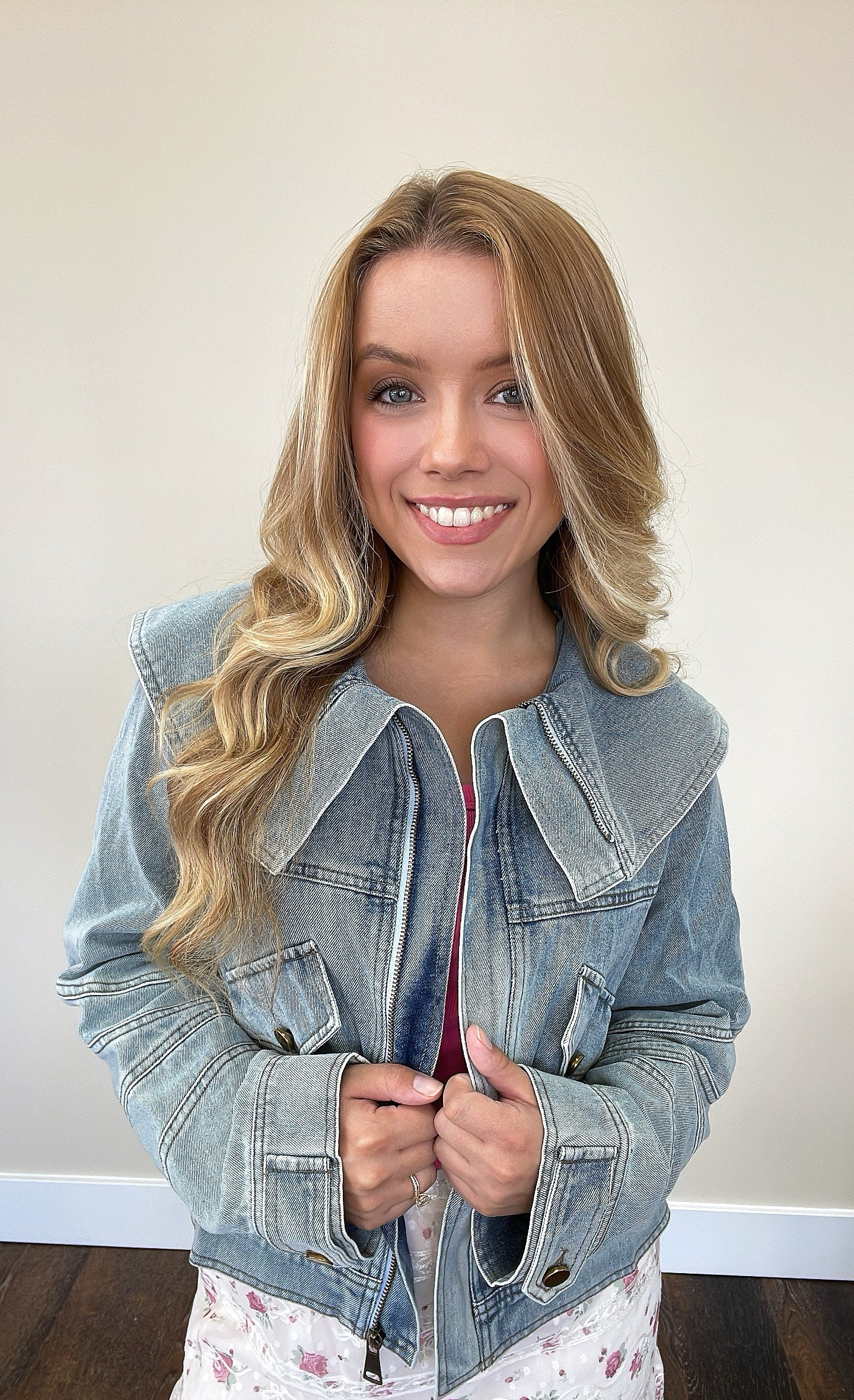 Vivienne Stone Wash Denim Jacket