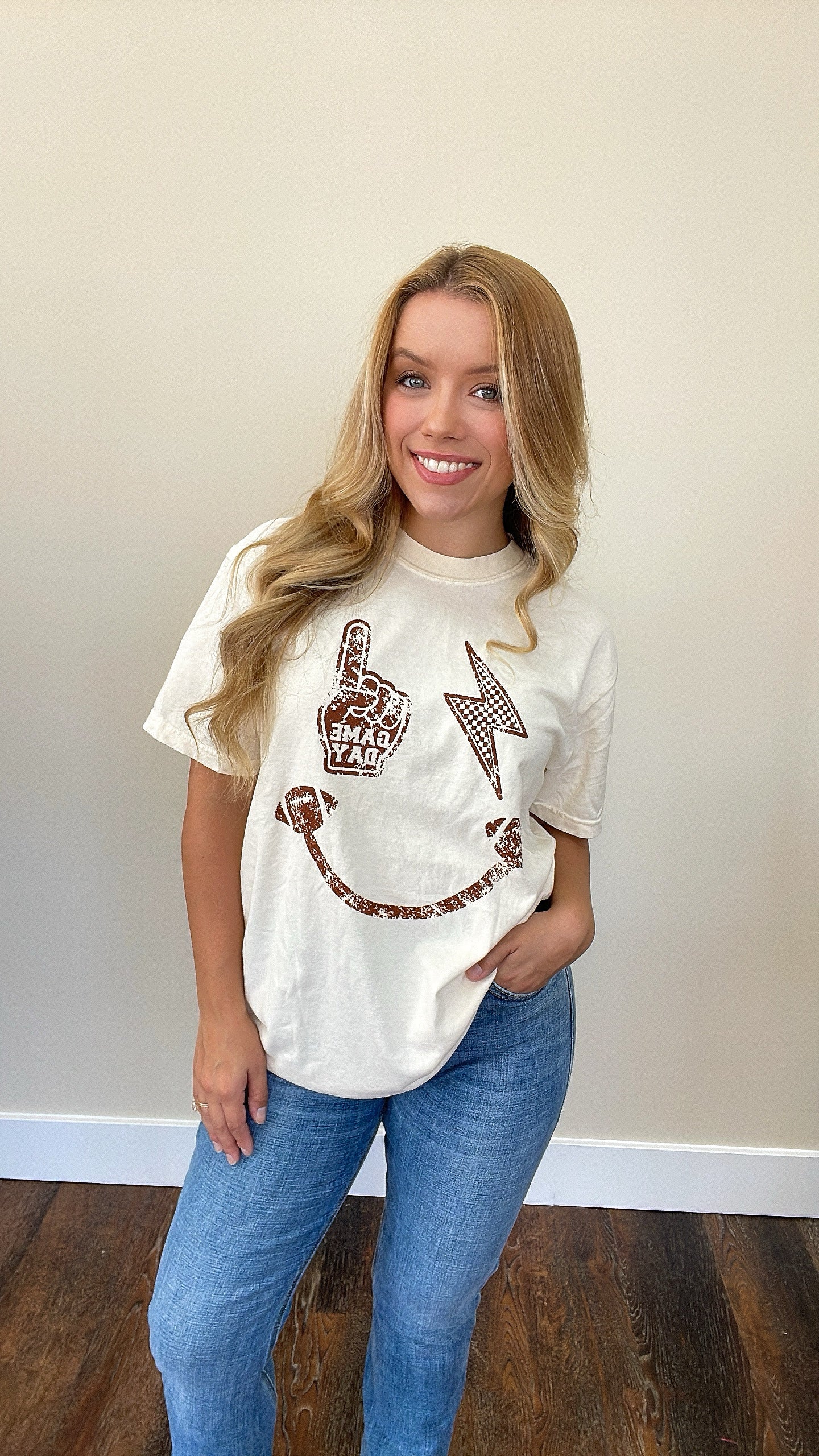 Smile! It’s Game Day! Graphic Tee