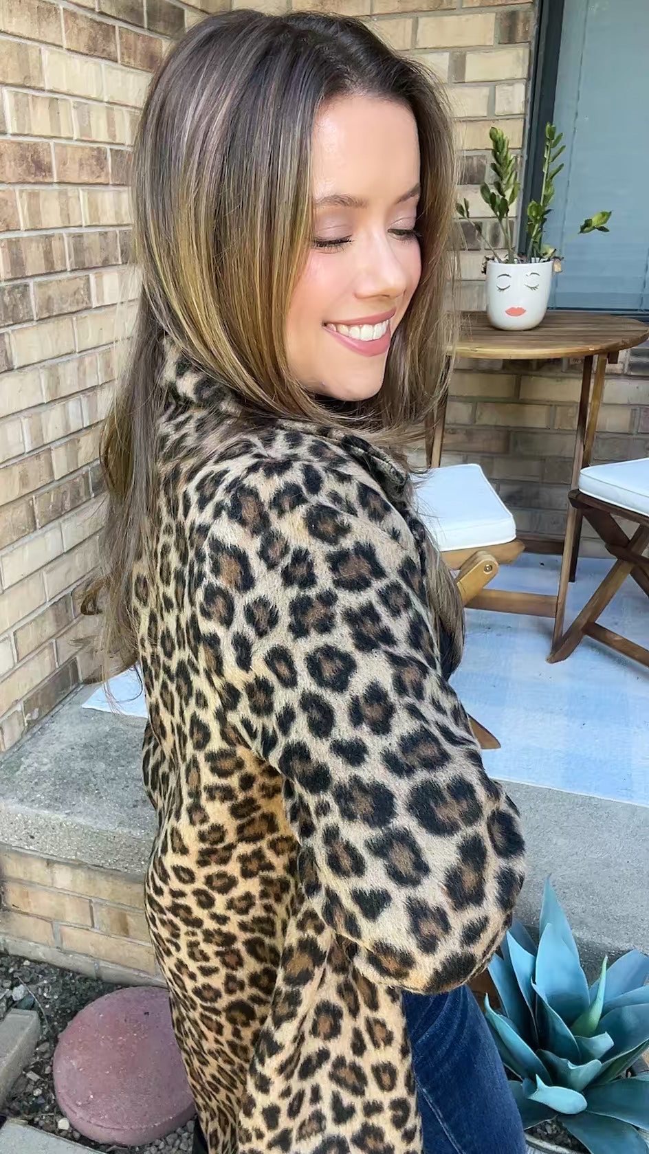 The Lorelai Look Leopard Print Statement Coat