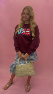 USA Classic Crewneck Sweatshirt