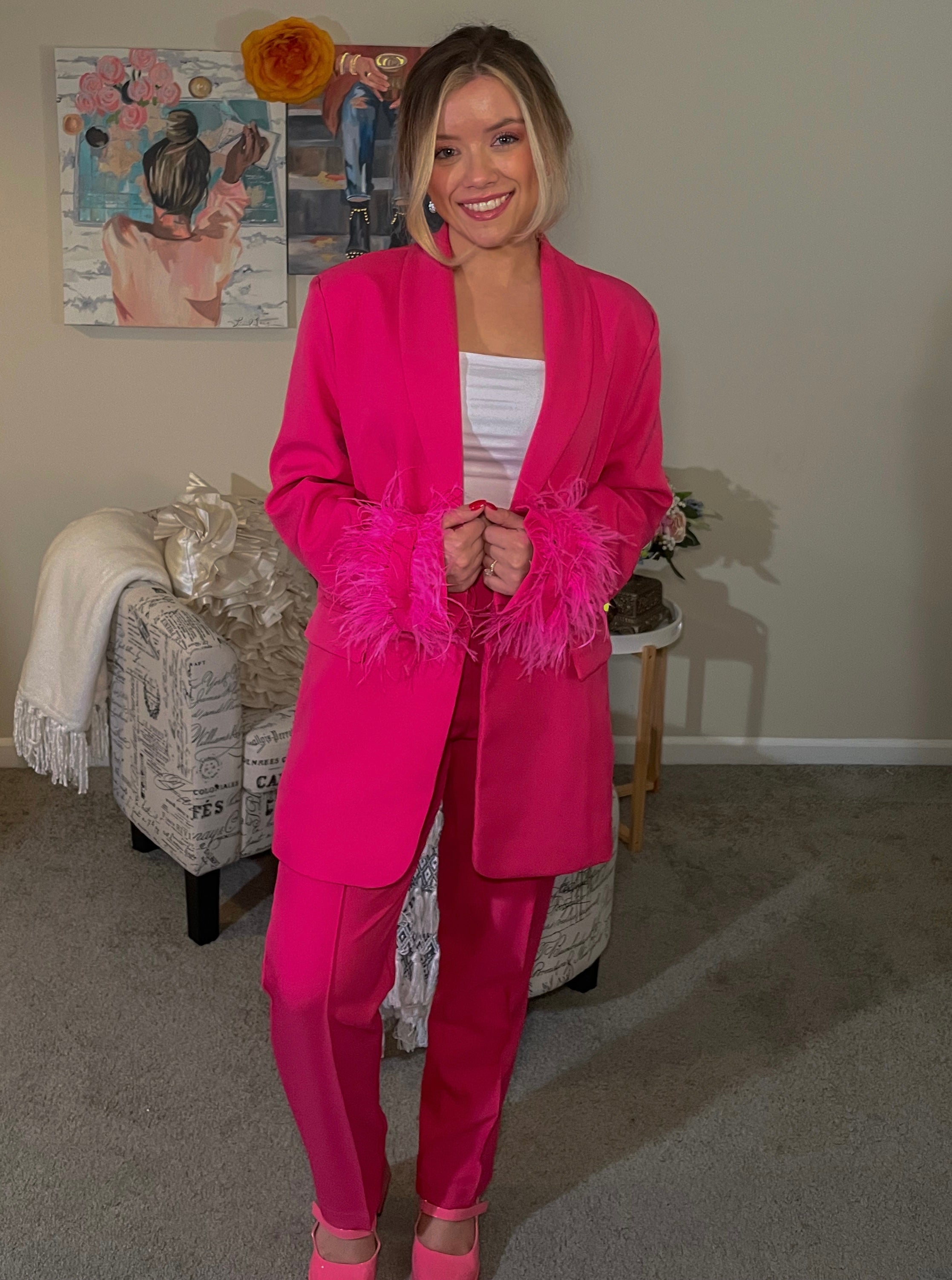 My Own Pink World Blazer