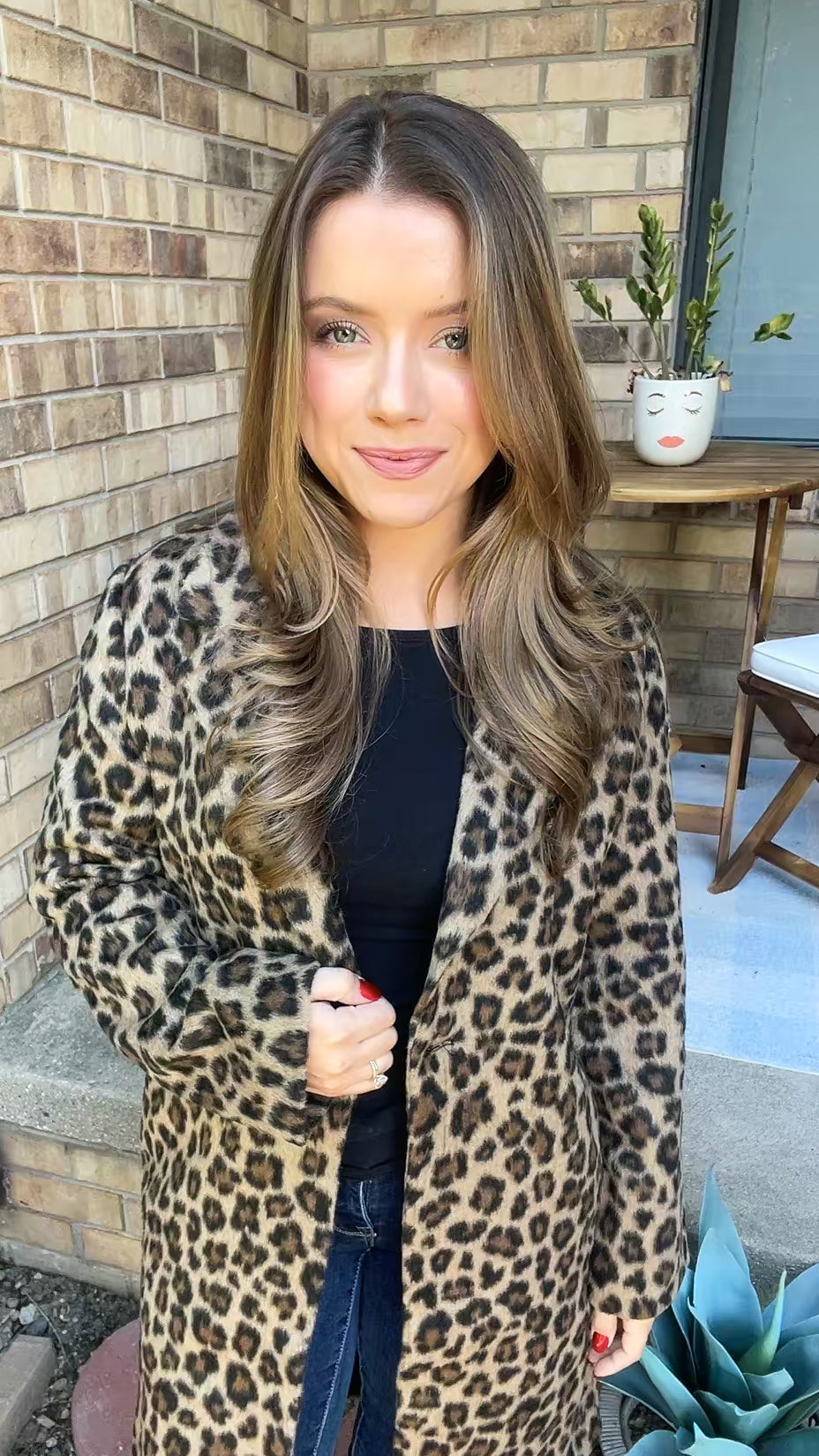 The Lorelai Look Leopard Print Statement Coat
