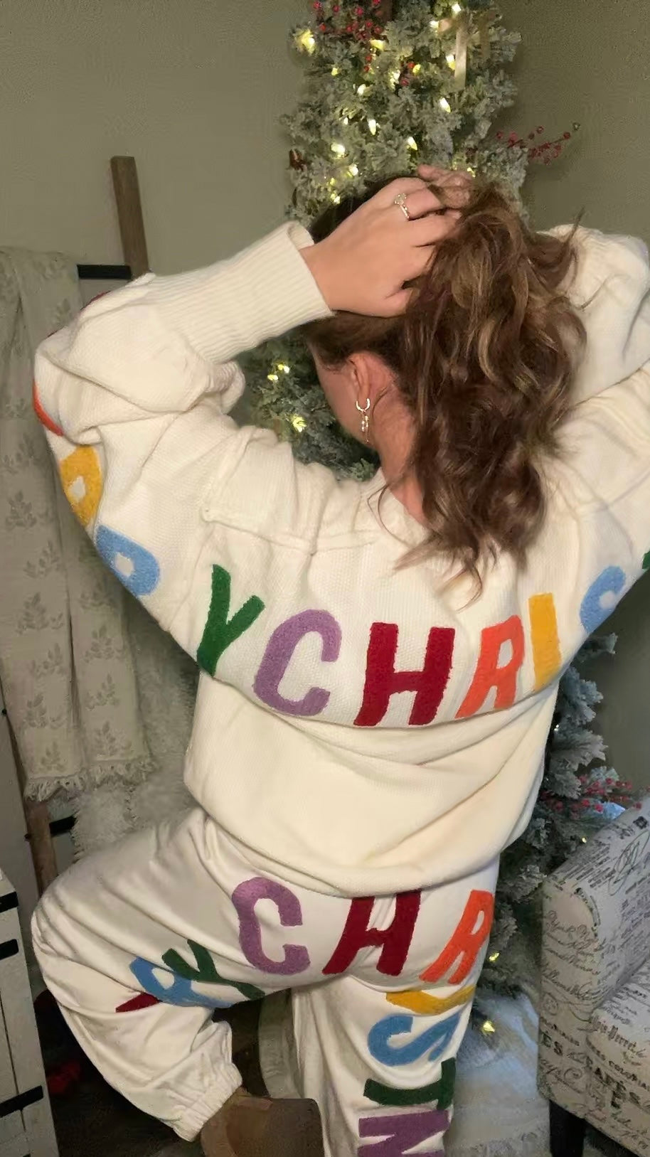 Merrier Oversized Knit Holiday Sweater