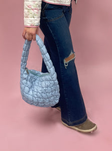 Plush Lush Quilted Shoulder Bag