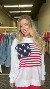 The Classic American Flag Pullover