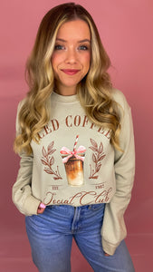 Iced Coffee Social Club crewneck