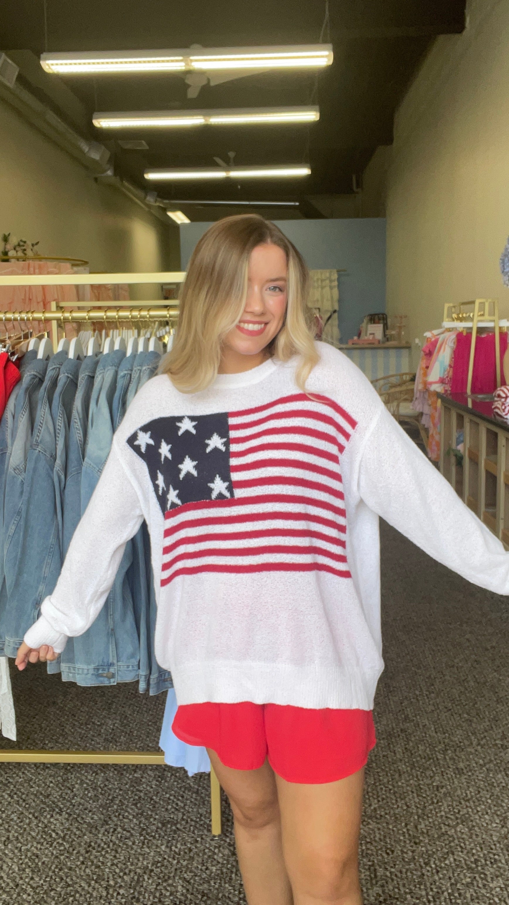 The Classic American Flag Pullover