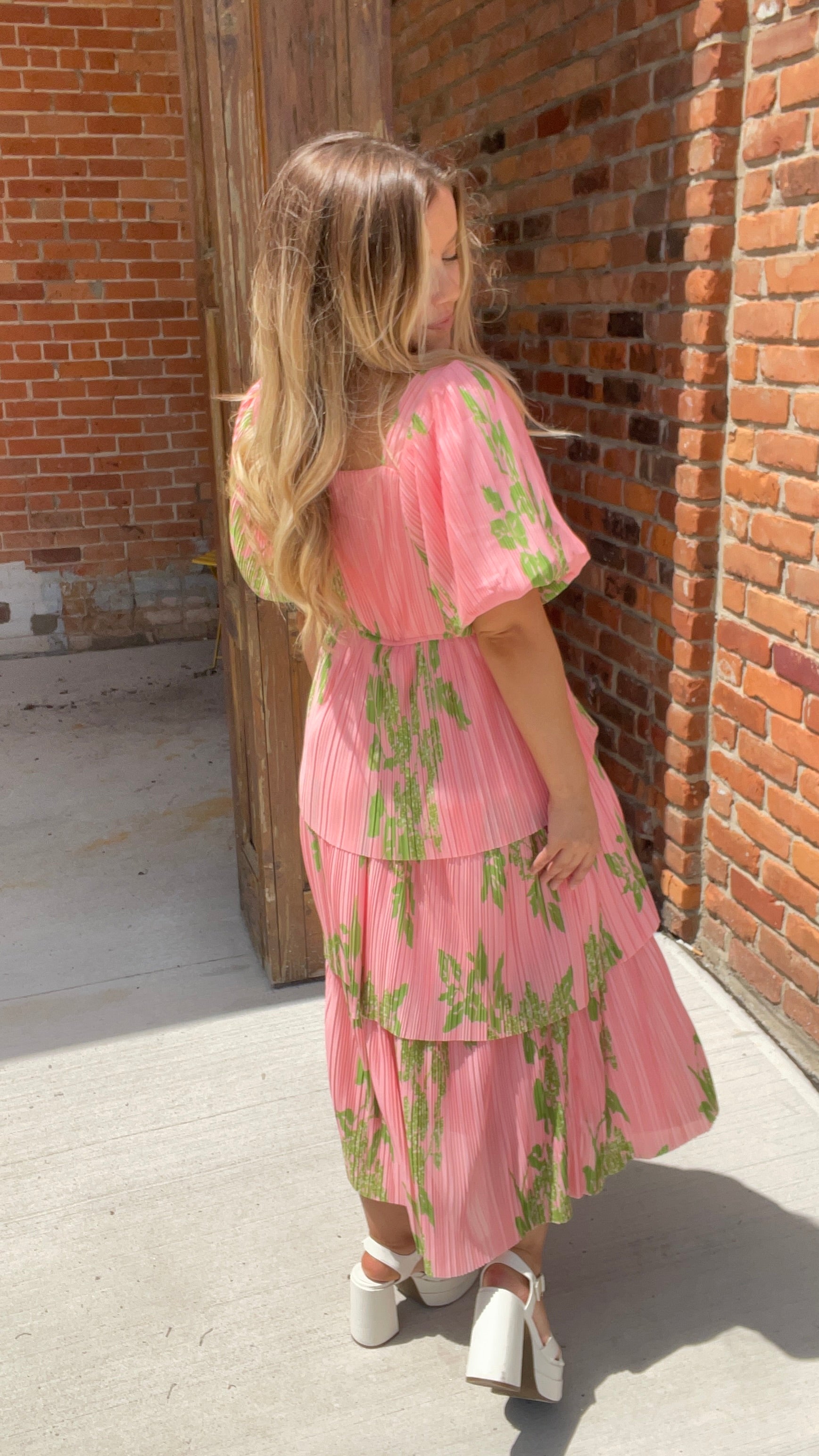 Lost in Paradise Midi Dress