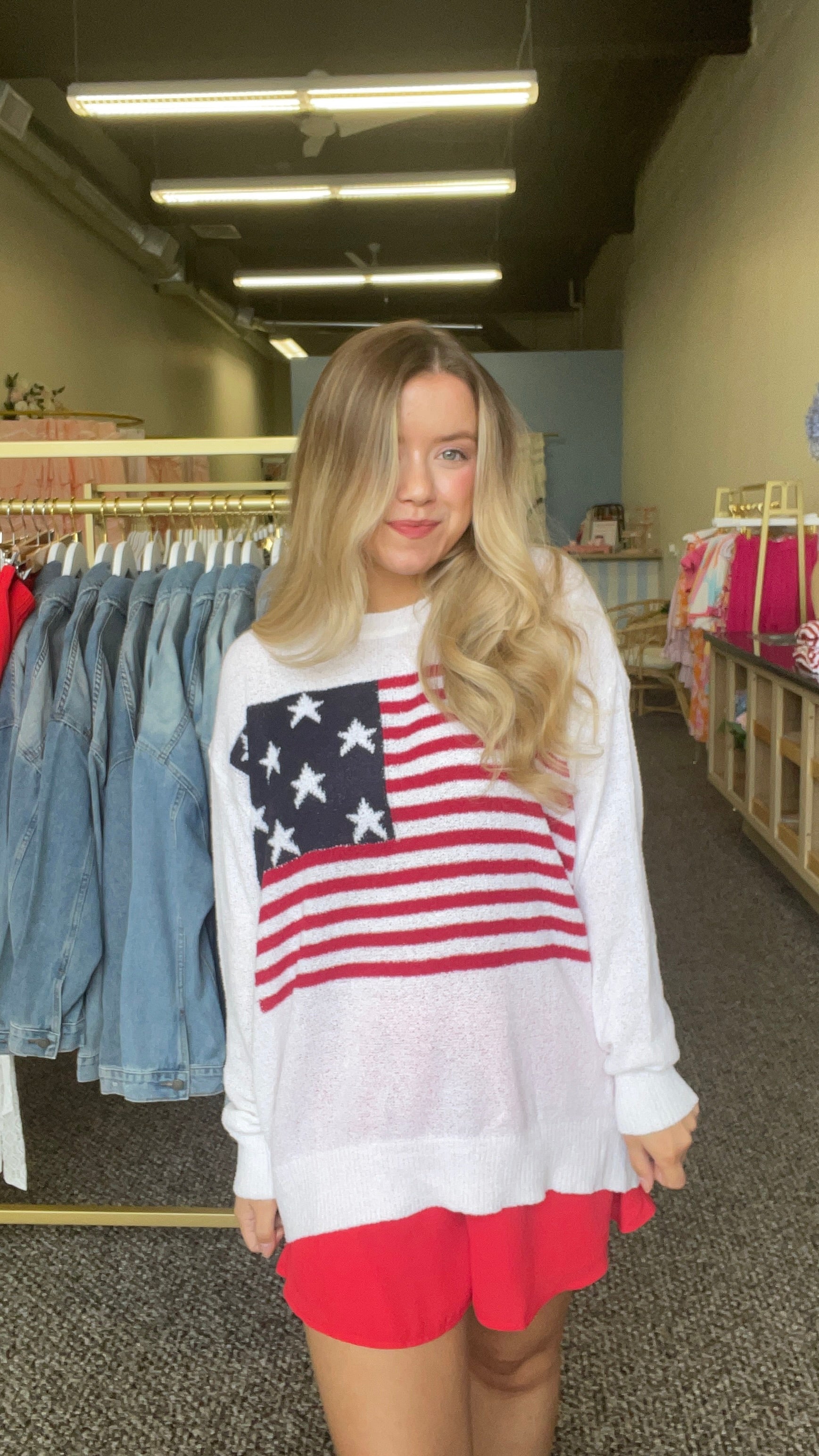 The Classic American Flag Pullover