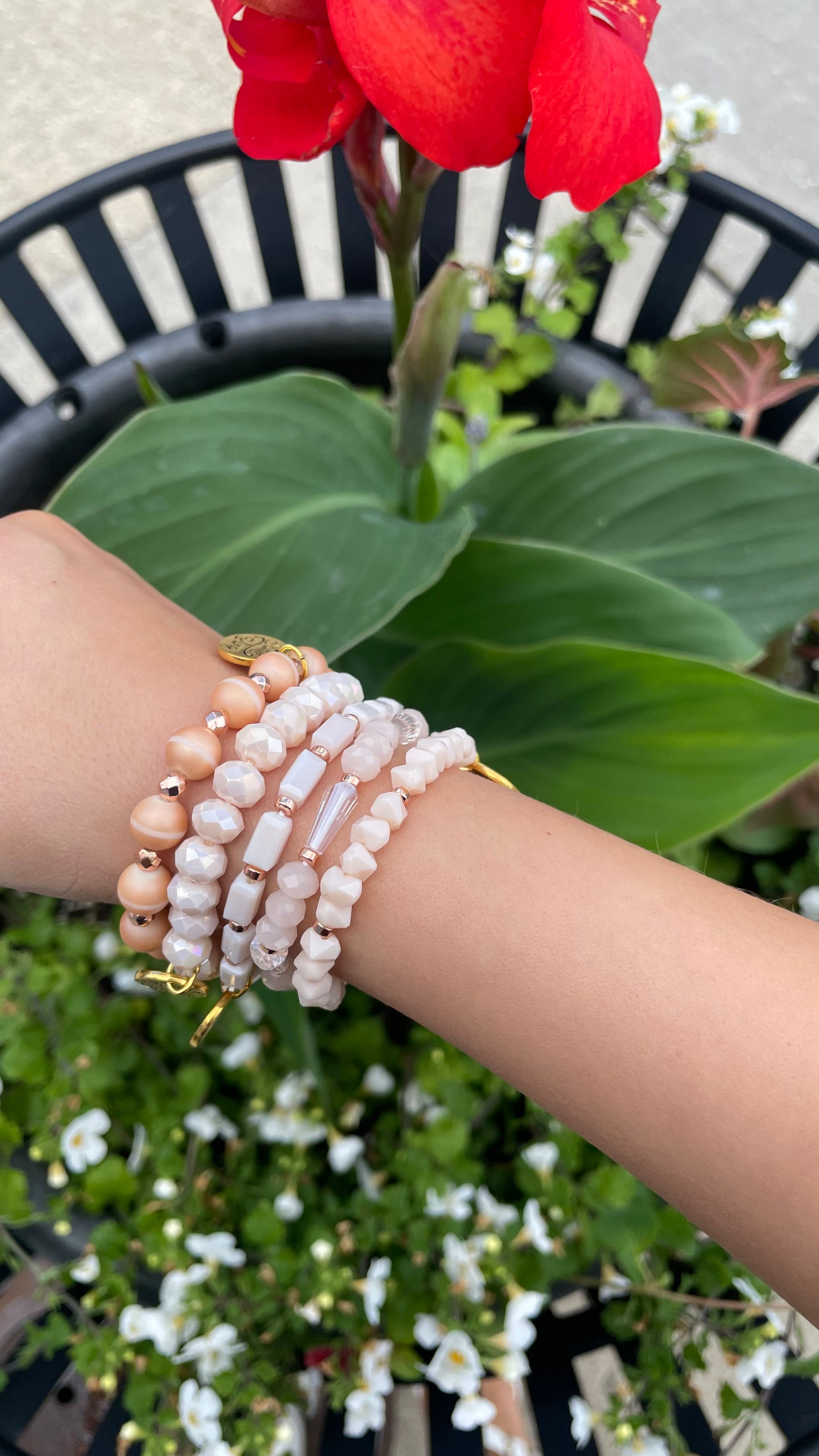 Blush Babe Bracelet Stack