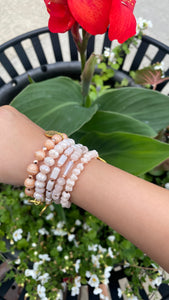 Blush Babe Bracelet Stack