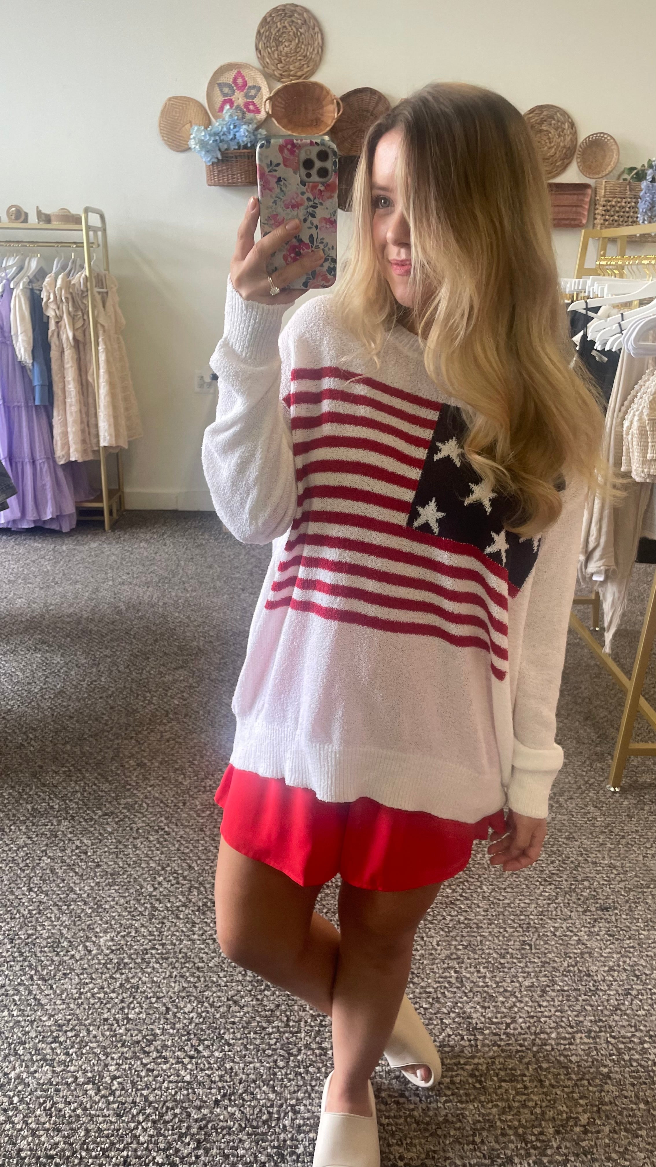 The Classic American Flag Pullover