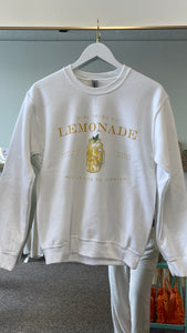 lemonade graphic sweatshirt