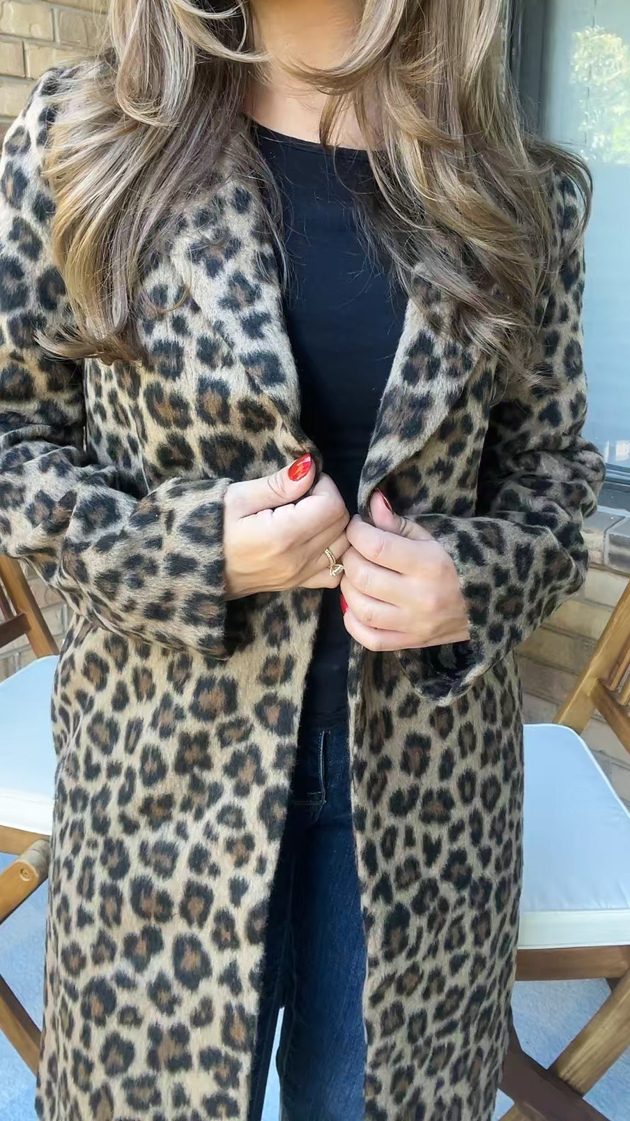The Lorelai Look Leopard Print Statement Coat