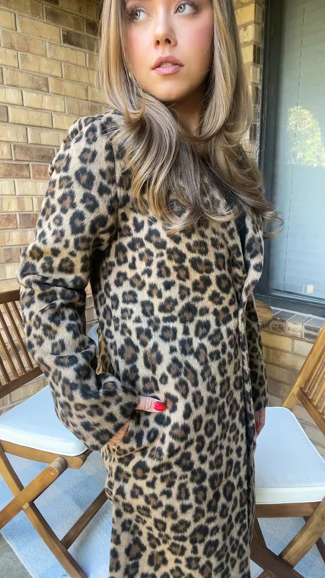 The Lorelai Look Leopard Print Statement Coat