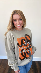 “Whatever Spices Your Pumpkin” Crewneck Sweatshirt