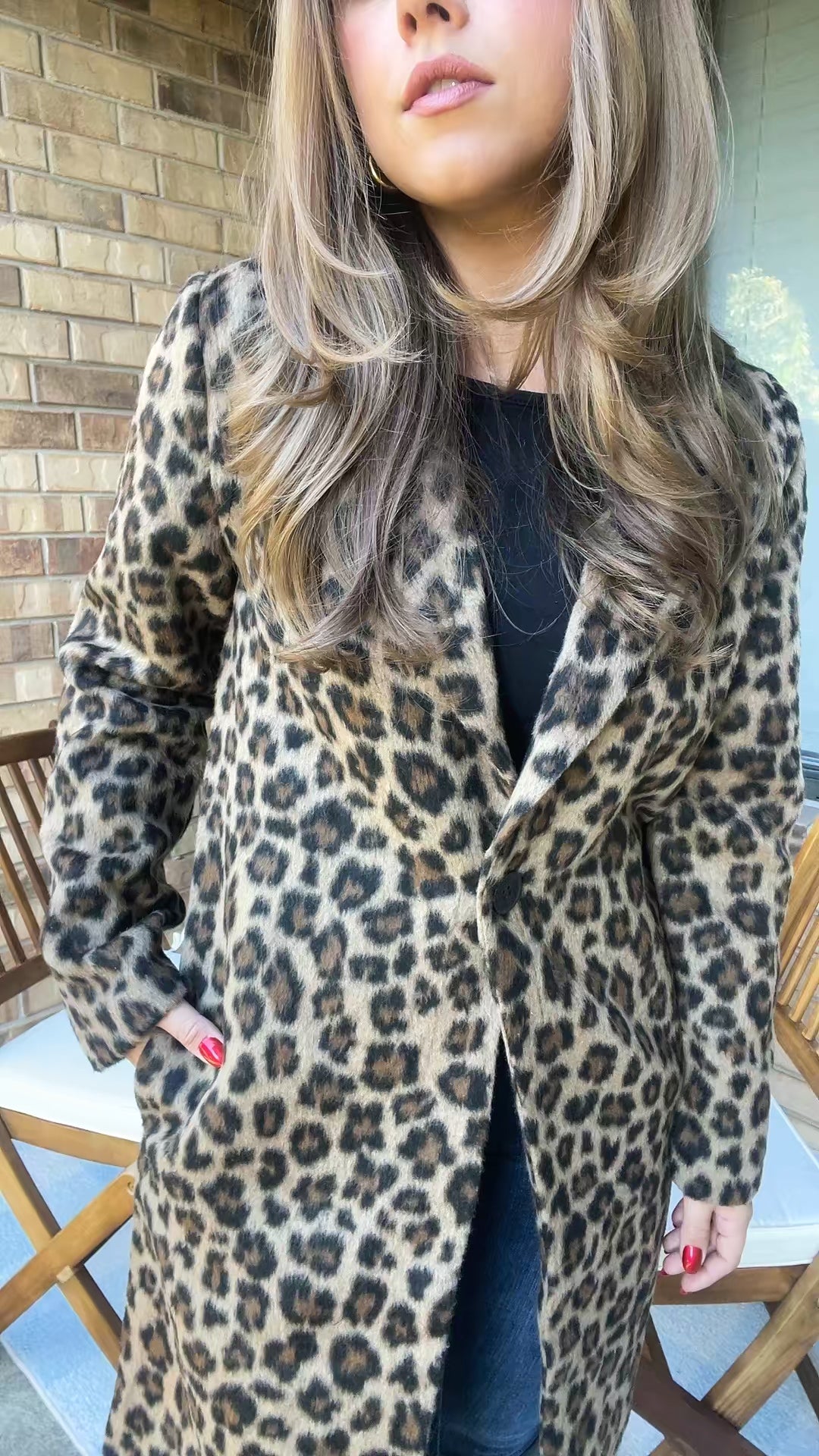 The Lorelai Look Leopard Print Statement Coat