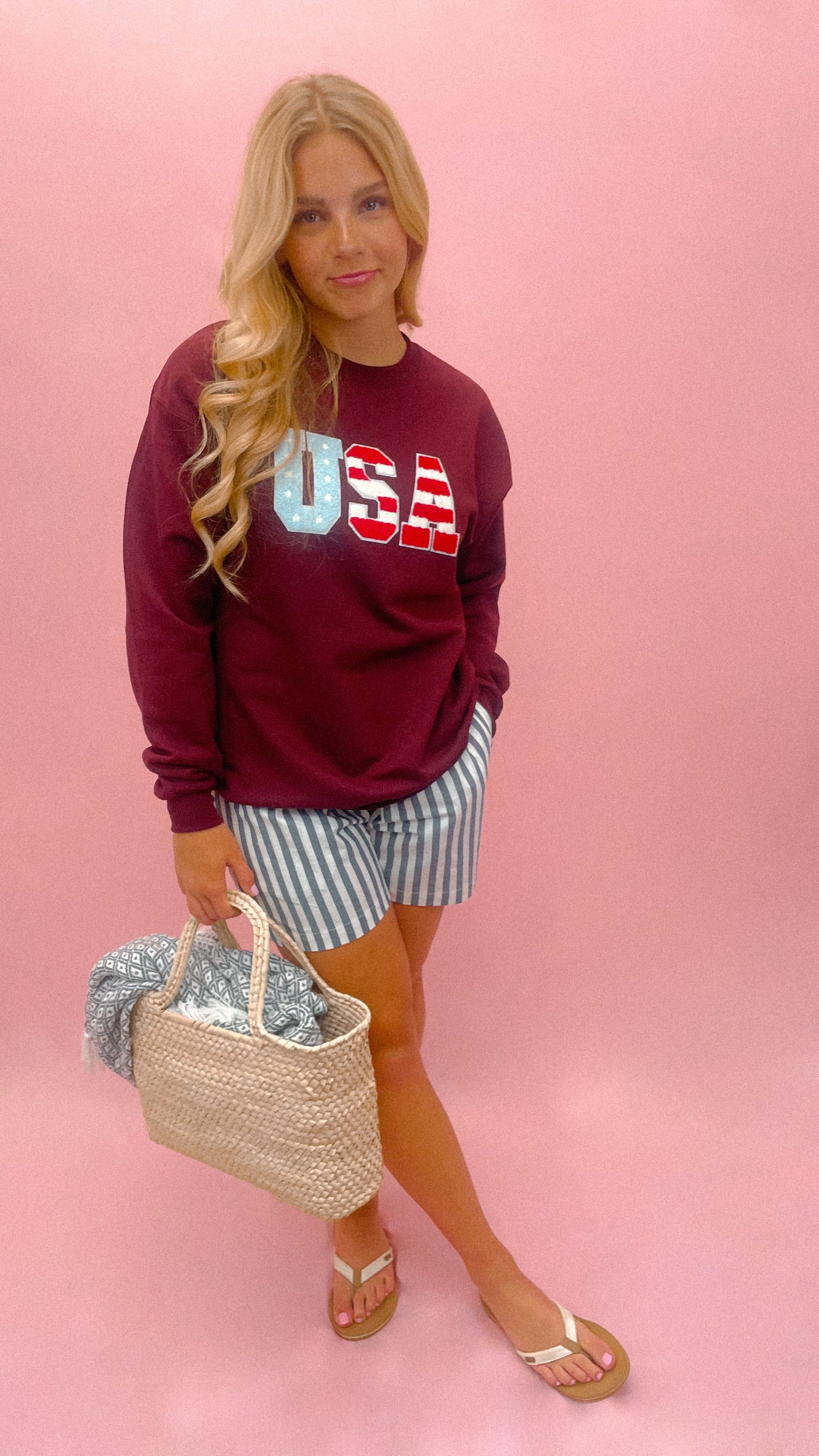 USA Classic Crewneck Sweatshirt